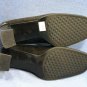 AEROSOLES BLACK SUEDE TASSEL LOAFER PUMPS 9 B EXCL