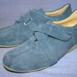 SAN MARINA PARIS BLUE SUEDE OXFORDS WALKING SHOES 6 M