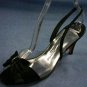 VTG AMANO SATIN & CLEAN SLINGBACK EVENING SANDAL 7.5 B