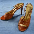 VINTAGE 60'S VAN ELI SLINGBACK PUMPS 5 M NEW NOS