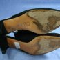 CHANTAL WOMENS BLACK SUEDE SLINGBACK PUMPS 7.5 M EUC