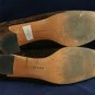 FERRAGAMO WOMENS BRN SUEDE LEATHER PUMPS 7 AA EUC