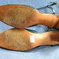 VINTAGE SAKS FIFTH AVENUE SLINGBACKS NAVY 9 AA FENTON