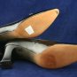 VINTAGE 60'S ORIGINAL DEB BLACK PATENT PUMPS 8.5 N NOS