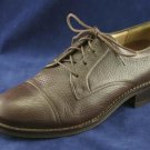 ARIAT WOMENS BROWN LEATHER OXFORDS SHOES 6.5 B