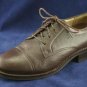 ARIAT WOMENS BROWN LEATHER OXFORDS SHOES 6.5 B