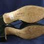 JOAN & DAVID BLK SUEDE ANKLE STRAP PUMPS 9 M MINT
