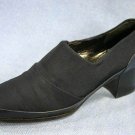 VAN ELI NAVY STRETCH FABFIC LAOFER PUMPS 5 M MINT