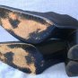 VIA SPIGA ITALY BLACK SATIN EVENING HIGH HEEL PUMPS 9 M