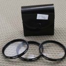 SEARS 49mm CLOSE UP LENS FILTER SET +1 +2 +3  MINT F946