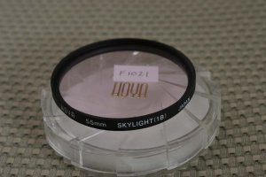 HOYA AUTH 55mm SKYLIGHT (1B) LENS FILTER  F1021