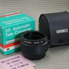 PENTAX M42 SCREW MT 3x AUTO TELE CONVERTER by HANIMEX