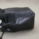 OLYMPUS 100N SOFT BLACK LEATHER CAMERA LENS POUCH