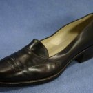 JOAN & DAVID WOMENS BROWN LEATHER LOAFERS SHOE 9 N MINT