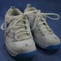 HELLYS KIDS WHITE LEATHER ROLLER SKATE SHOES SZ 4 MINT