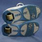 HELLYS KIDS WHITE LEATHER ROLLER SKATE SHOES SZ 4 MINT