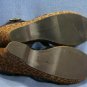 TOMMY HILFIGER PLATFORM ANKLE STRAP SANDALS 10 M MINT