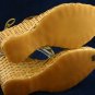 PATRIZIA PANCALDI TAN RATAN WEDGE PLATFORM SANDAL 8 NEW
