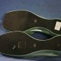 VIA SPIGA GREEN LEATHER WEDGE SLIDE SANDAL 8.5 M