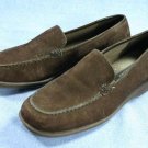 ROCKPORT WOMENS BROWN SUEDE LOAFERS WALKING SHOES 6 M