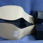 HILLARD & HANSON NAVY MESH FABRIC SLINGBACK PUMPS NEW 8
