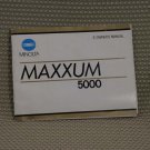 MINOLTA MAXXUM 5000 INSTUCTION BOOK OWNERS MANUAL B311