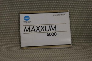 MINOLTA MAXXUM 5000 INSTUCTION BOOK OWNERS MANUAL B311