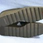 PETER KAISER $195 WOMENS BLACK WEDGE LOAFERS 8.5 NEW