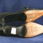 STUART WEITZMAN BLK SUEDE D'ORSAY PUMPS 8 AA WORN ONCE