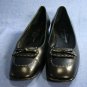 FERRAGAMO BLACK BALLET TIE LOAFERS PUMPS 10 3A mint