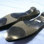 AQUATALIA MARVIN K. BLACK SUEDE MULES FLAT 7 M NEW $195