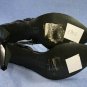 BISOU BISOU BLACK BEADED STRAPPY SANDALS 6.5 M NEW