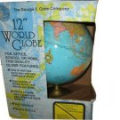 Blue Ocean 12in. Tabletop Globe, Champagne Base