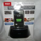 RCA CHARGING STATION FOR I POD & I PHONE 30 PIN 2.1 USB PRT #PCHSTAB1R