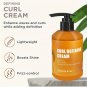 CREAM with Argan Oil for Wavy and Curly Hair Hair Moisturizer and Deep