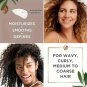 CREAM with Argan Oil for Wavy and Curly Hair Hair Moisturizer and Deep