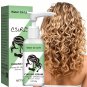 Curly hair Styling cream, moisturizing and smoothing formula enhances