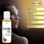 Organic Jojoba Oil, Pure Moisturizing Oil For Face, Hair, Skin & Nails