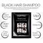 10 pcs 250ML Black Hair Shampoo For Men Women 5 Minutes Fast Become Black Hair Dye