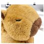 Capybara Plush Backpack Kawaii Fashion Plushie Doll Fur Pendant Children's Shoulder Bag