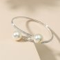Elegant Simple Simulated Pearl Bridal Jewelry Sets Fashion Crystal