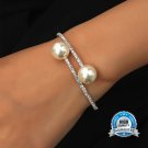 Elegant Simple Simulated Pearl Bridal Jewelry Sets Fashion Crystal