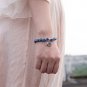Classic Turkish Lucky Evil Eye Bracelets for Men Women Blue Evil Eye Palm Butterfly Pendant