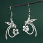 Hummingbird Stainless Steel Earrings Animal Exquisite Pendant