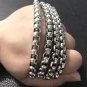 New Tactical EDC Stainless Steel Faucet Box Chain Bracelet Solid Metal Self