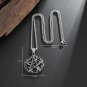 Jewelry Round Celtic Knot Necklace for Men Nordic Rune Amulet