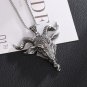 Retro Gothic Angel Goat Head Pendant Demon Eye Necklace Religious