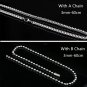 316L stainless-steel Viking Sleeping Dragon On The Moon Pendant Necklace