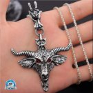 Blood Red Gothic Inverted Cross Pendant Necklace Jewelry European