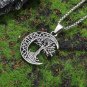 Retro Nordic Style Slavic Old Man Faith Pendant Necklace for Men High Quality